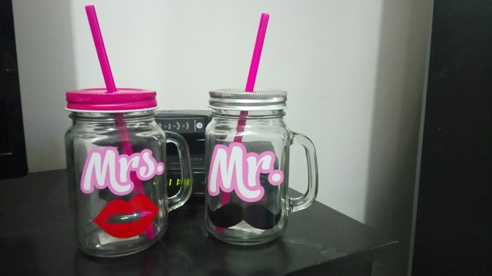 Nuestros tarros mrs. & mr. 💋 🎩 - 2