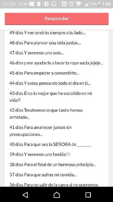Oficialmente se acabo el día 100 antes de la boda - 3