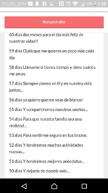 Oficialmente se acabo el día 100 antes de la boda - 4