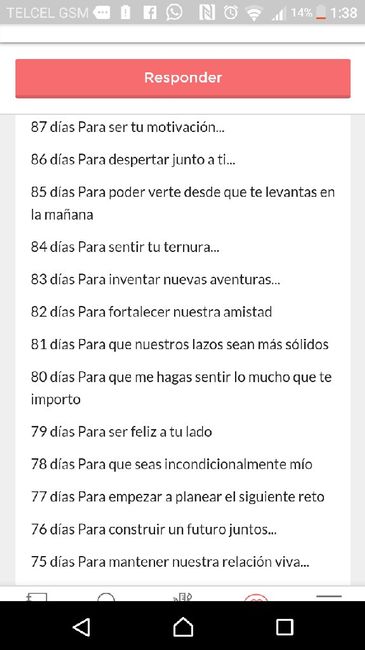 Oficialmente se acabo el día 100 antes de la boda - 6