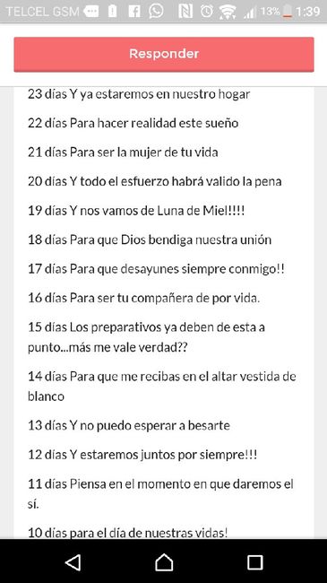  Reto de los 100 mensajes - 2