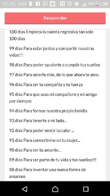  Reto de los 100 mensajes - 8