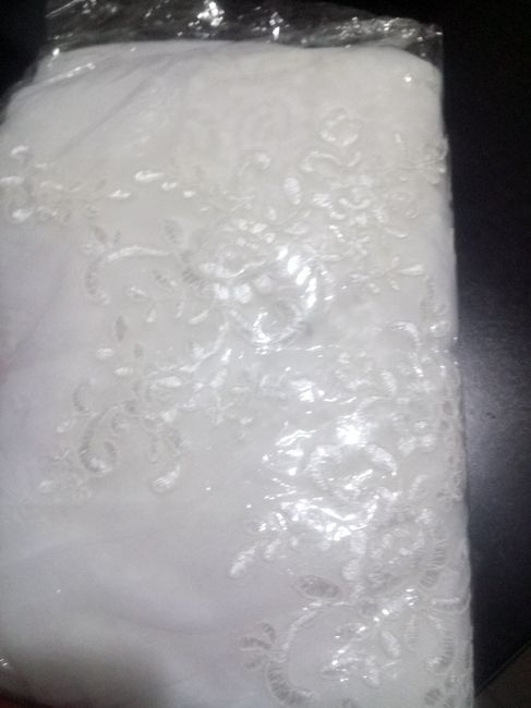 Mi velo 👰 de wish!! - 2