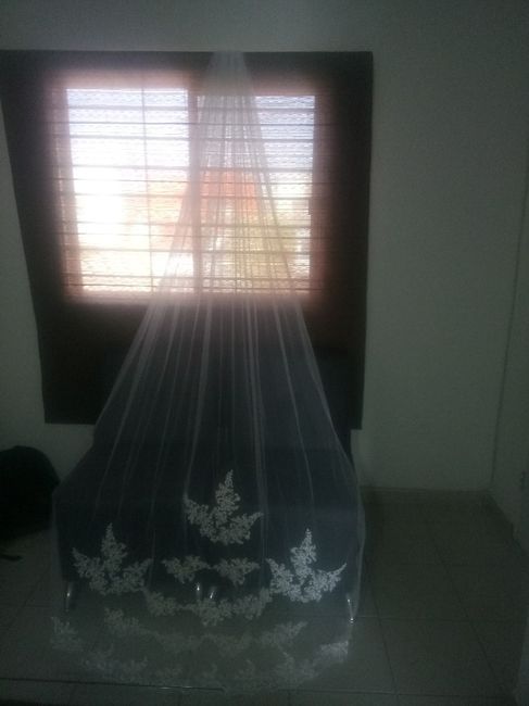 Mi velo 👰 de wish!! - 3