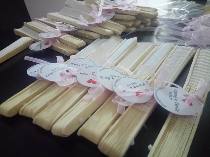  Recuerdos : etiquetar abanicos , check✔️ - 2