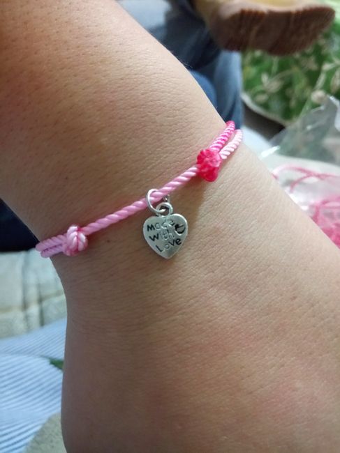  Pulseritas con los dijes de ♥ de wish - 3