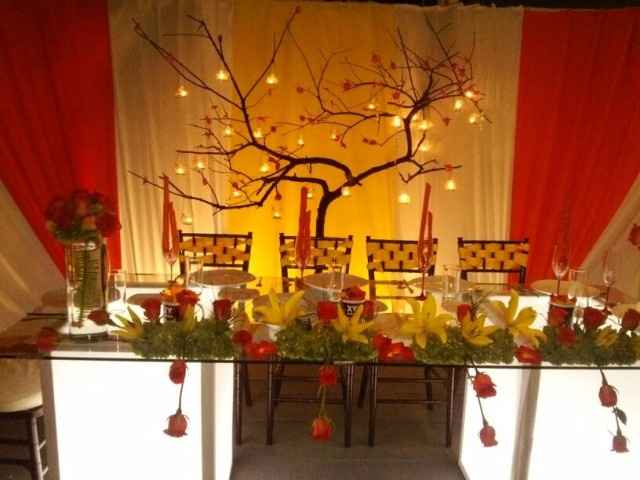 en los XV de mi niña