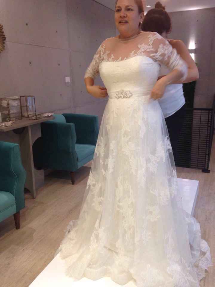 Ayer en mi la primera prueba de vestidos, me aloque y compre el primero.... opinen - 1