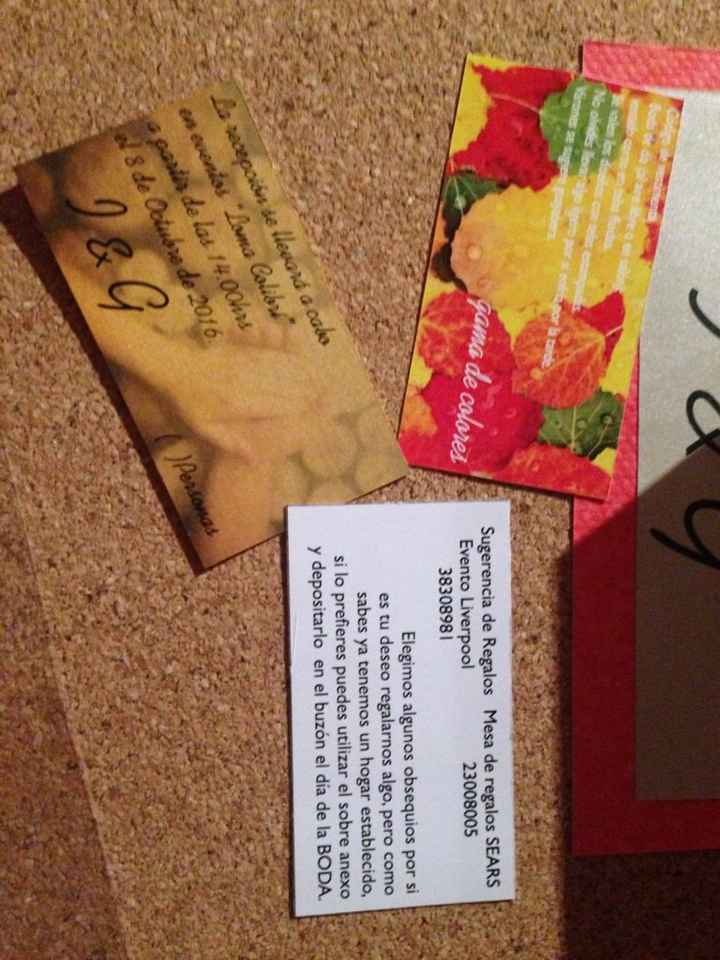 Mis invitaciones para nuestra boda!!' - 4