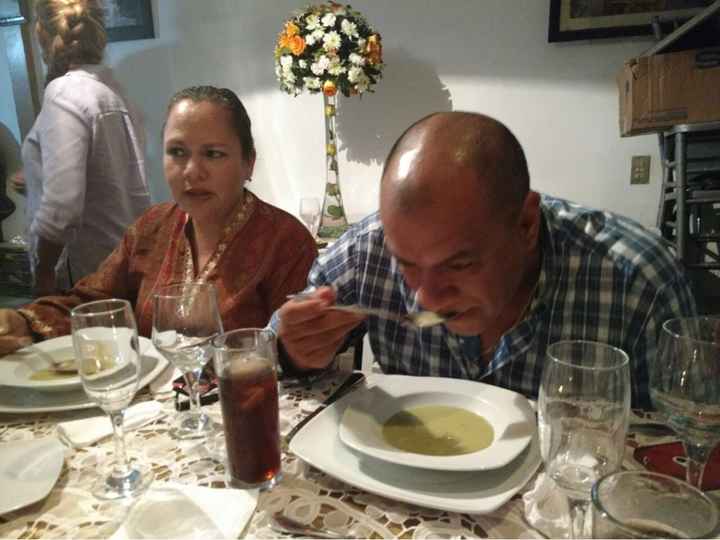 Disfrutando de la degustación un mes antes de la boda!!! - 11