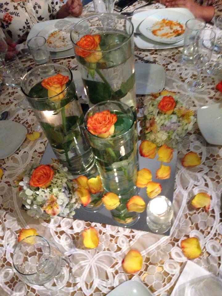 Arreglos florales de colores para boda!!! - 1