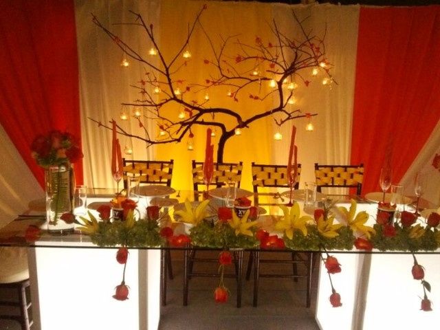 en los XV de mi niña