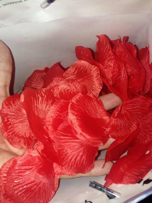 Pétalos artificiales para la entrada ala iglesia - 4