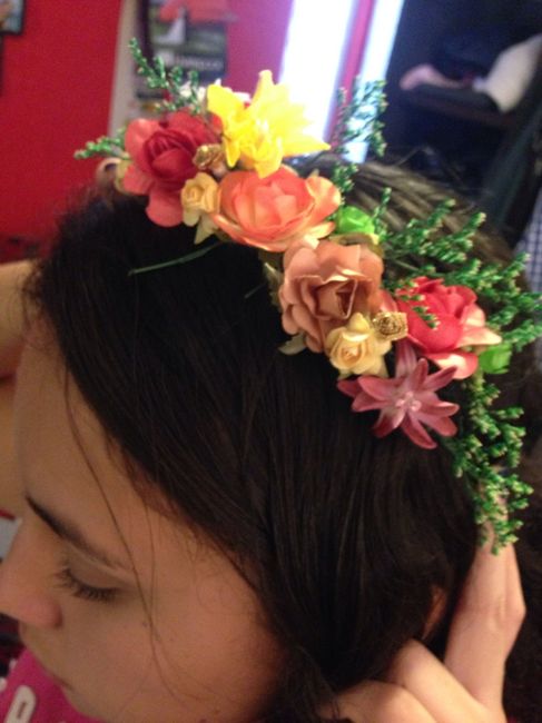 Las tiaras o tocados de mis pequeñas damitas - 6