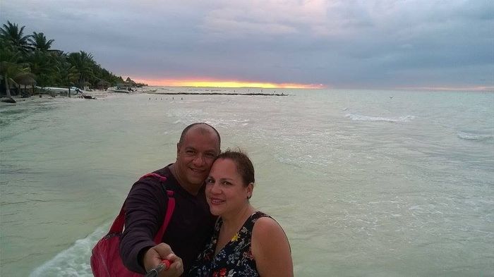 atardecer, nubladito pero delicioso