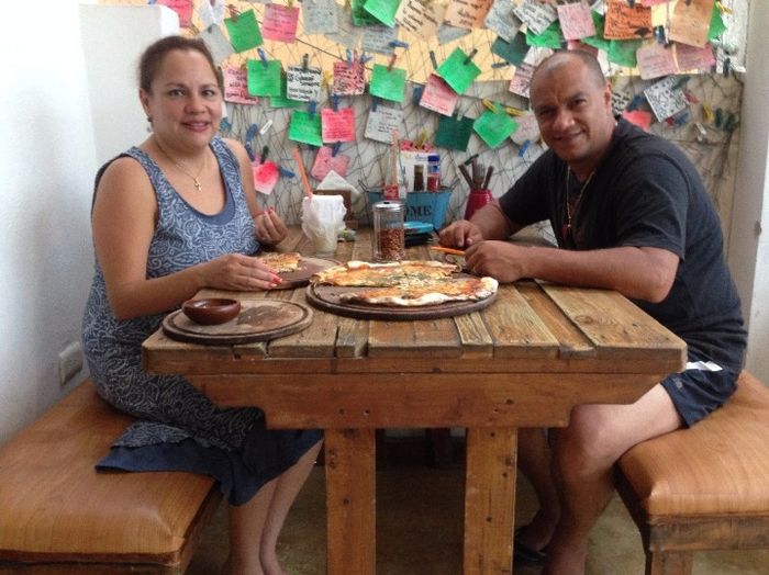 pizza, después de dos meses de dieta jejeje