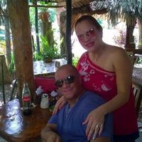 desayunando en camino a Holbox
