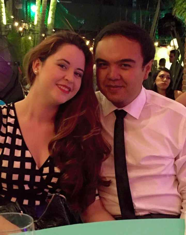 Mi signo es Aries, y el de mi prometido también es Aries. 