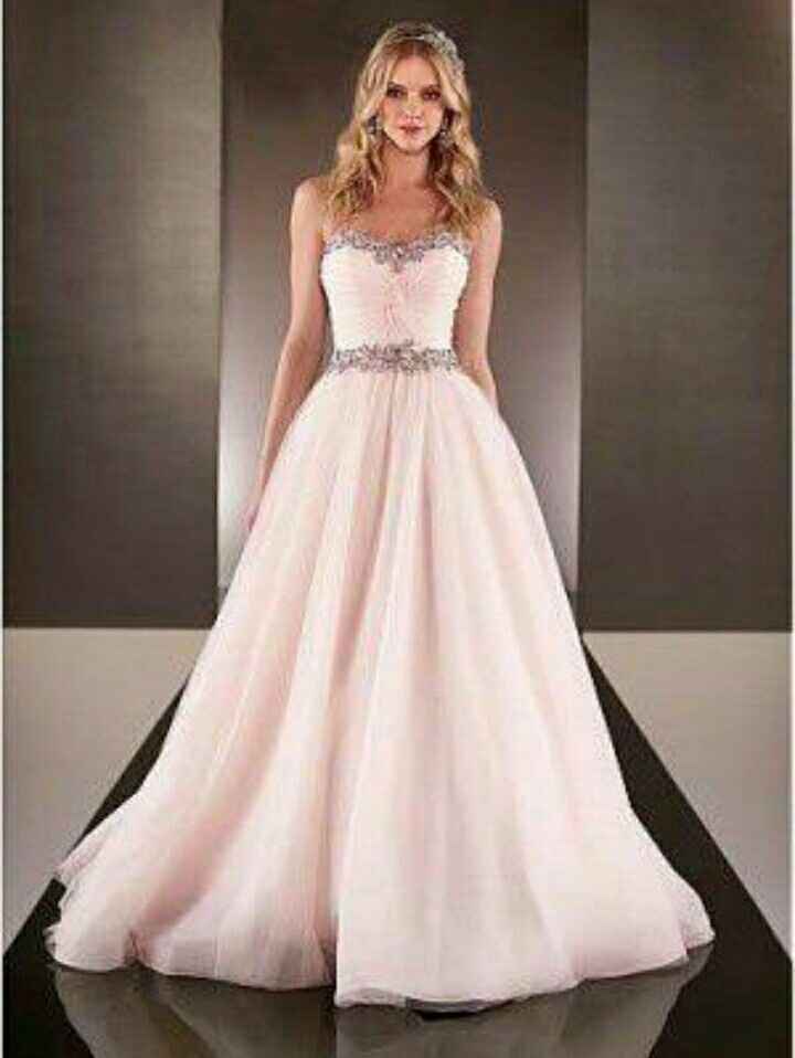  Vestidos de novia en color pastel - 6