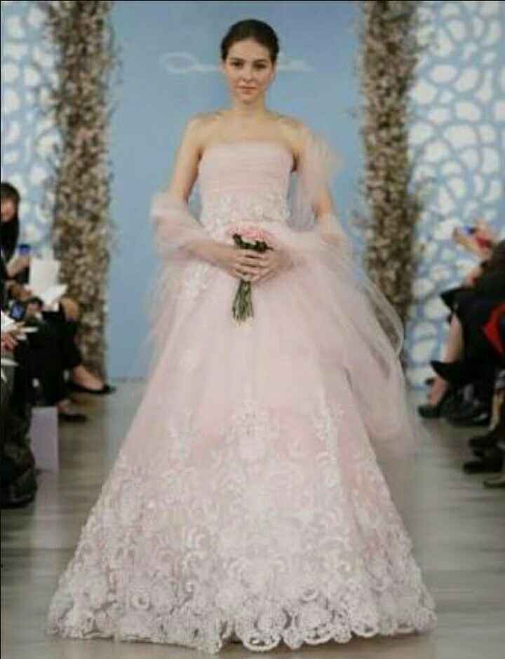  Vestidos de novia en color pastel - 17