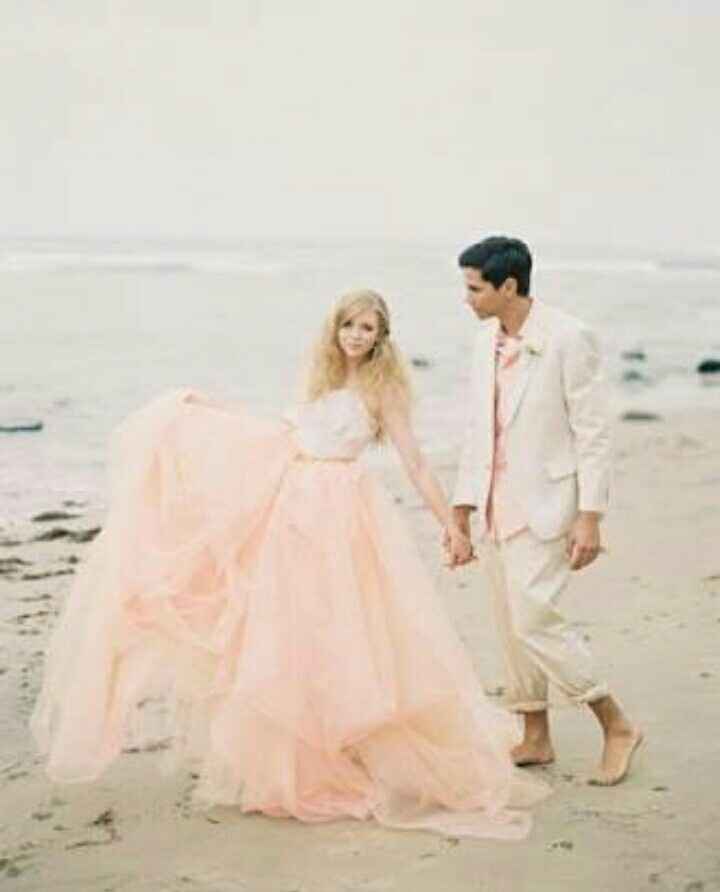  Vestidos de novia en color pastel - 25