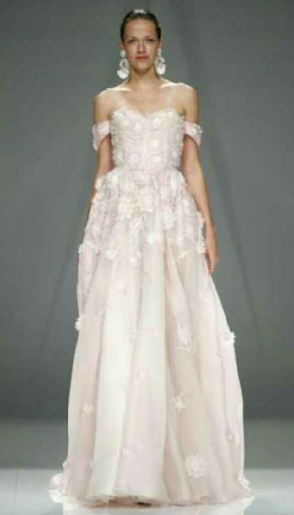  Vestidos de novia en color pastel - 27