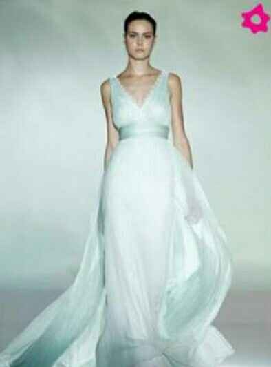  Vestidos de novia en color pastel - 30