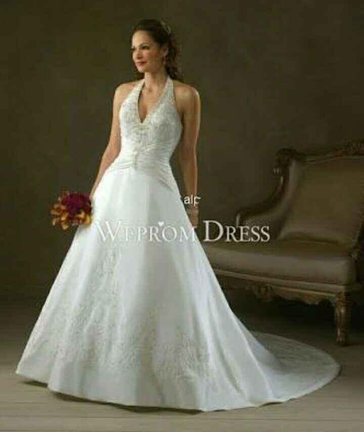  Vestidos strapless para novias de busto grande - 2