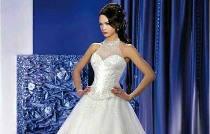  Vestidos strapless para novias de busto grande - 9