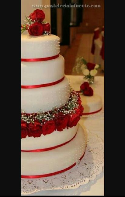 Ayuda, ideas de boda mis colores son rojo, dorado y blanco  - 2