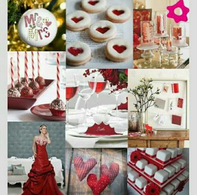 Ayuda, ideas de boda mis colores son rojo, dorado y blanco  - 6