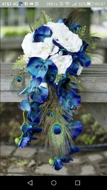 Ramos de novia con plumas - 1