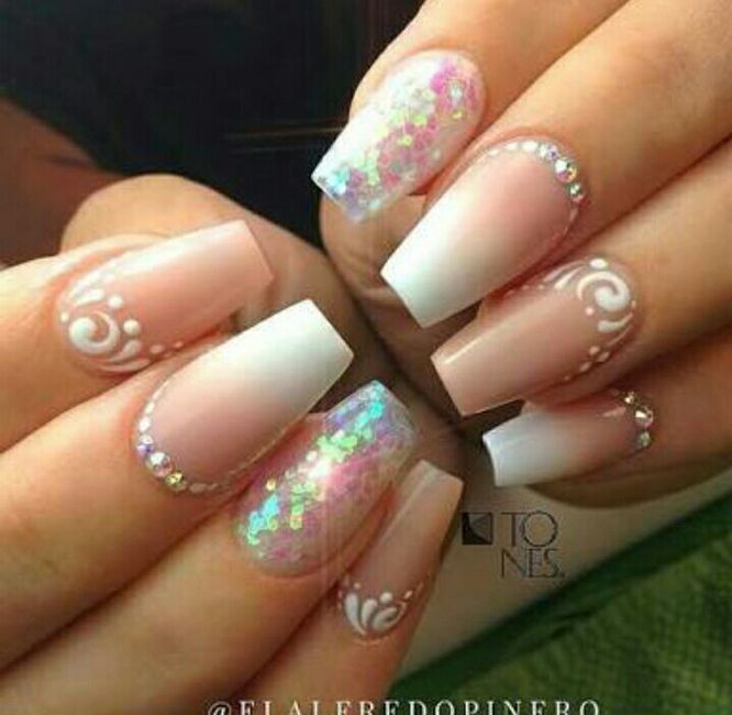 Consejo de uñas para la boda - 8