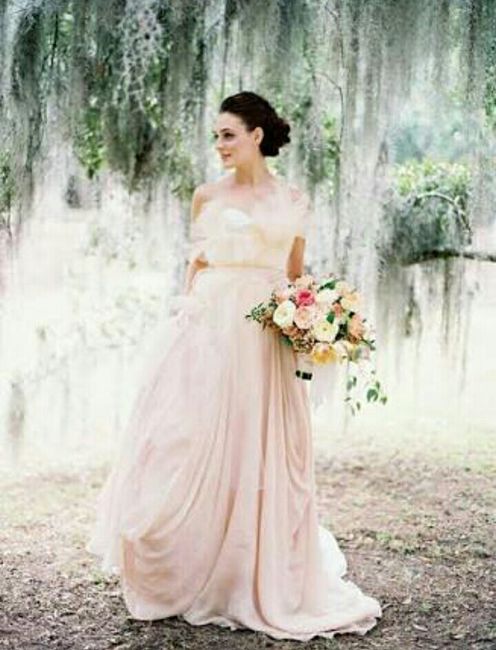  Vestidos de novia en color pastel - 13