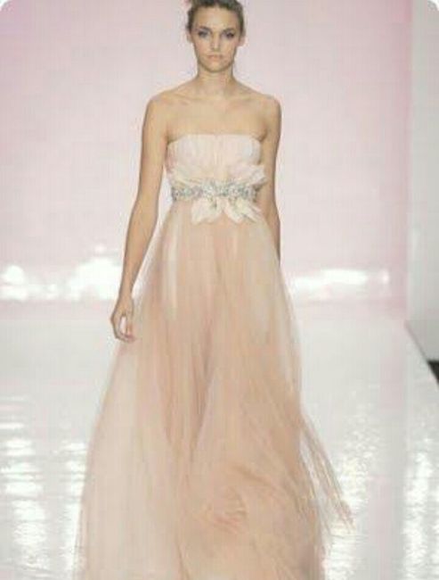  Vestidos de novia en color pastel - 16