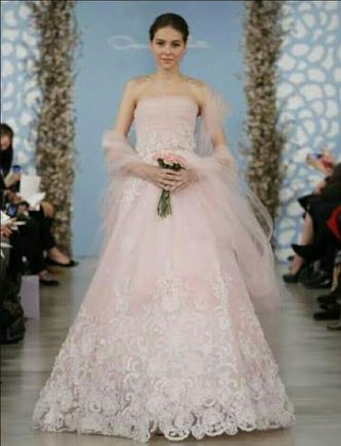  Vestidos de novia en color pastel - 17