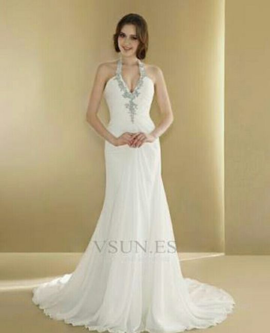  Vestidos strapless para novias de busto grande - 1