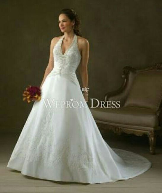  Vestidos strapless para novias de busto grande - 2