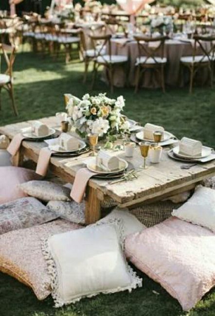 Decoración para boda estilo boho chic 3