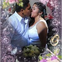 nuestro primer beso como esposos