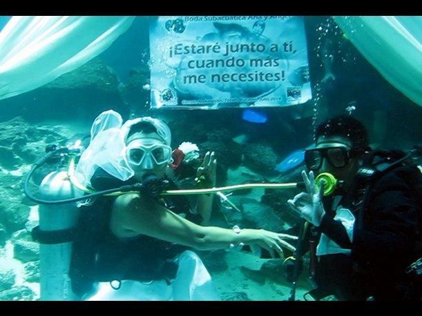 Boda bajo el agua9