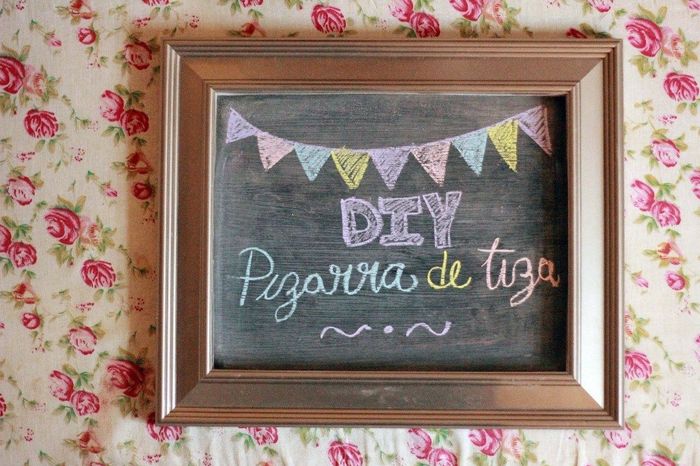 DIY: Como hacer Chalkboard Paint o Pintura de Pizarra