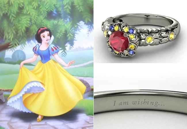 anillo Blanca Nieves