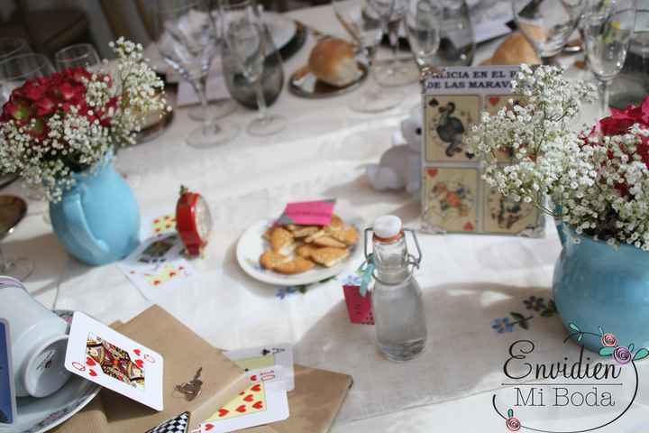 Boda Alicia en el país de las maravillas56