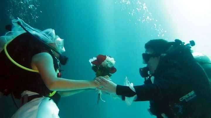 Boda bajo el agua4