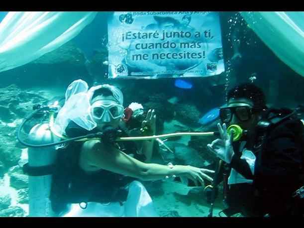 Boda bajo el agua9