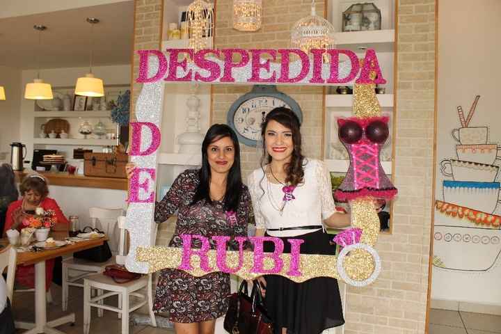 Cuadro de fotos-despedida