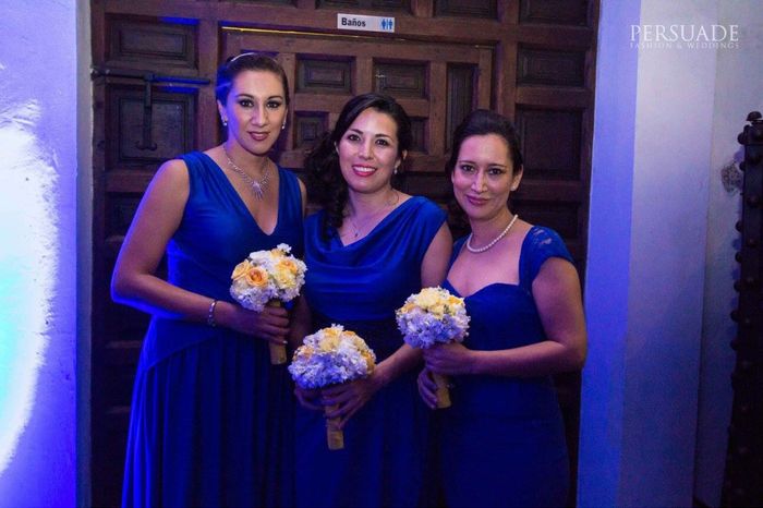 Ramo de la novia con flores azules?? - 1