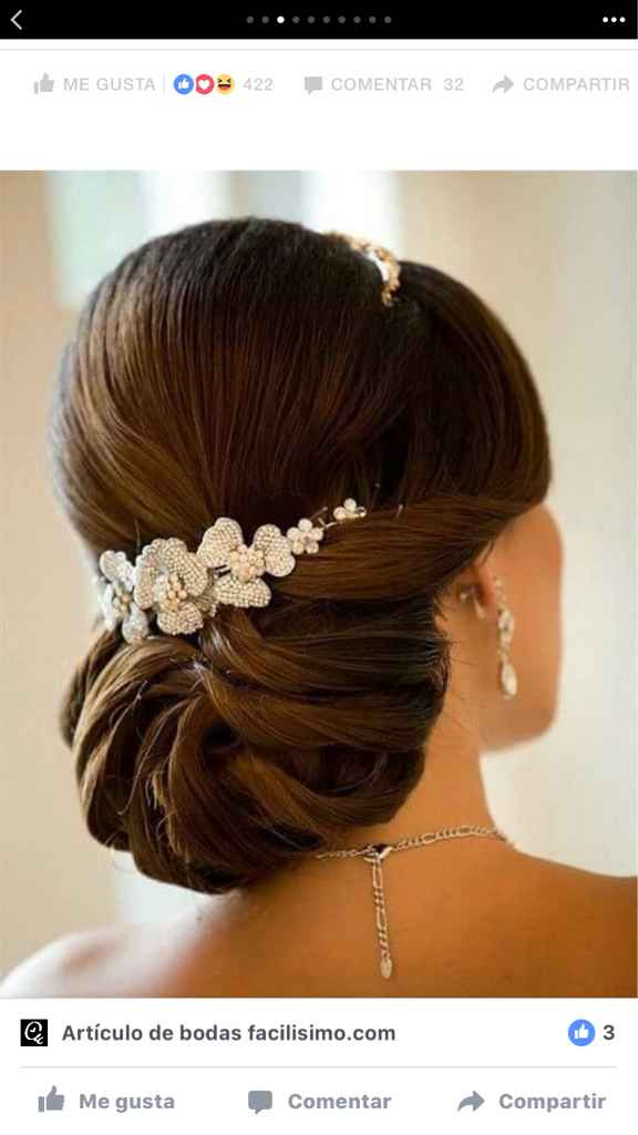 Peinados de novia  👰🏻 - 8