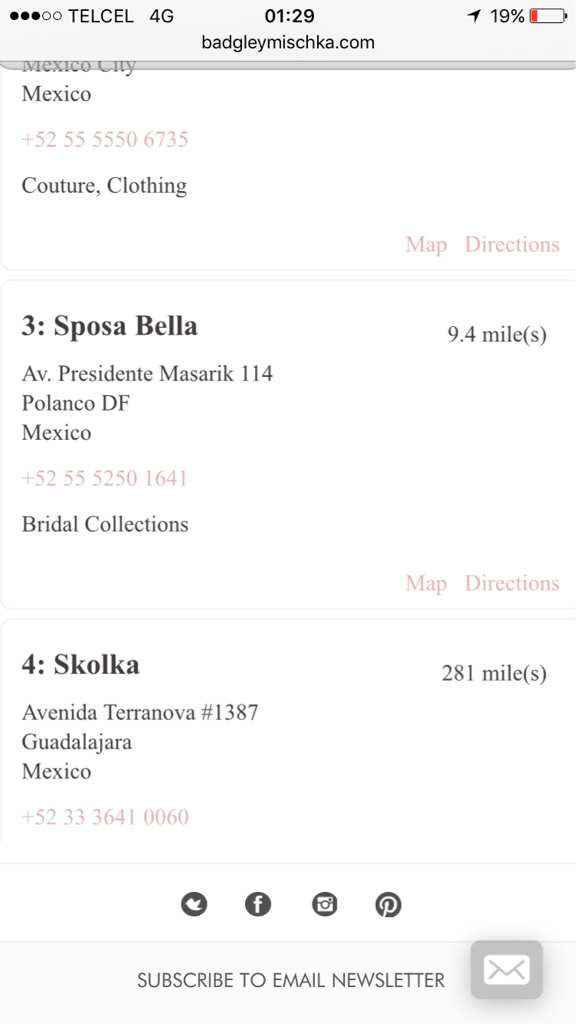 Badgley mischka en ciudad de mexico? - 1